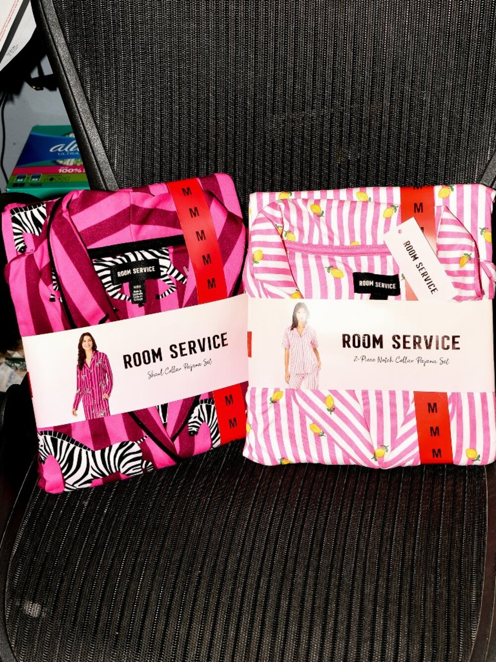 BUNDLE of 2 Sets Room Service Women's  Pajama Sets